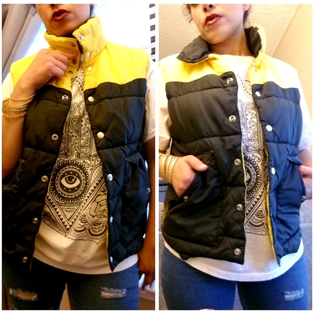 Sprung Made in Canada Puffer Vest size Large